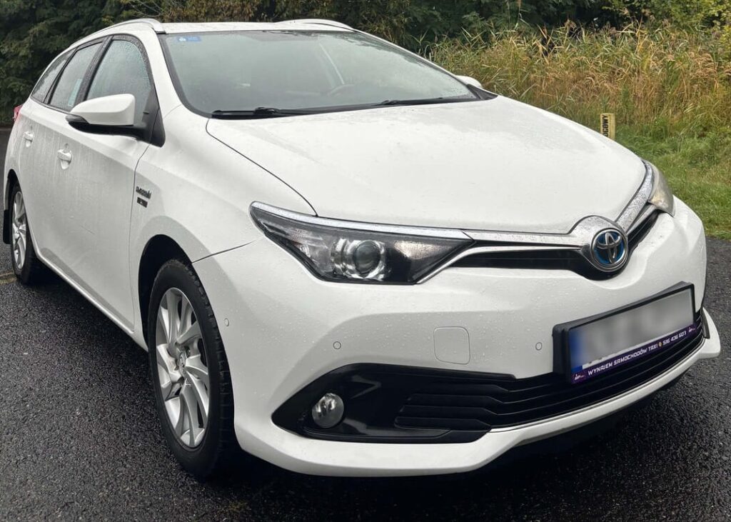 toyota na taxi Kraków