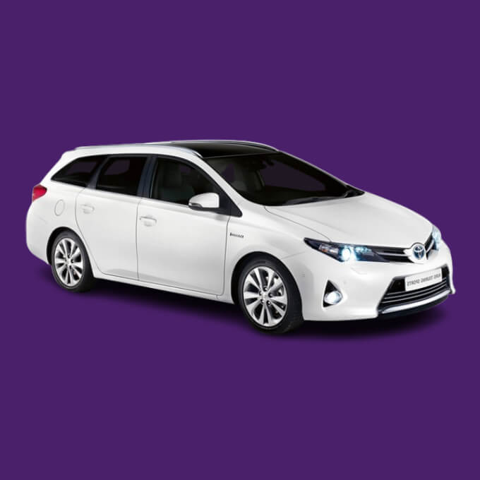 toyota na taxi Kraków